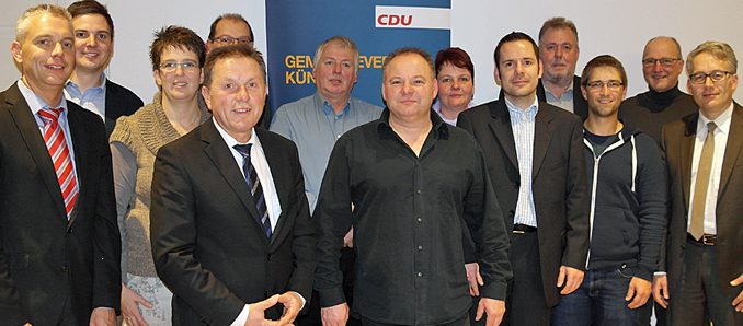 Der neue Vorstand v.l.: Markus Dostal, Johannes Groß, Christof Erb, Stefan Lauer, Rainer Kremer