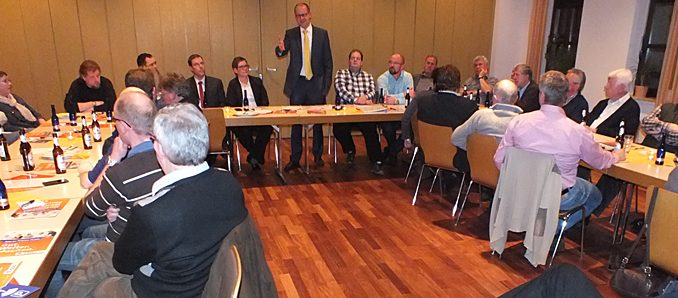 Brand bei Politischem Aschermittwoch in Burghaun