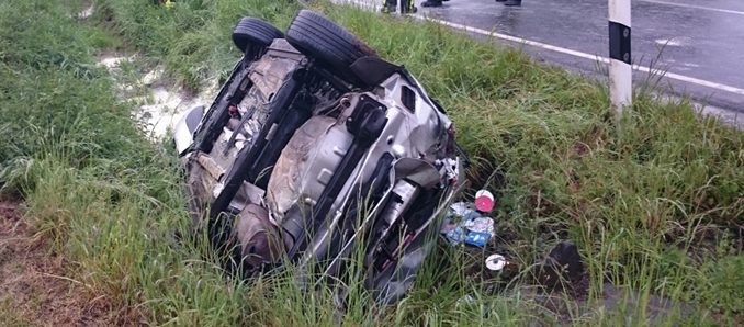 Schwerer Unfall auf B254