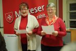 Frau G. Hau und Frau D. Ullmann von der Malteser Stadtgliederung Fulda