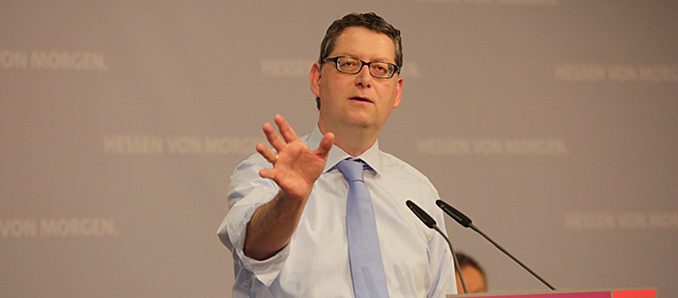 SPD-Landesvorsitzender Thorsten Schäfer-Gümbe