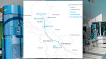 Wassernetzgebiet der RhönEnergie Fulda