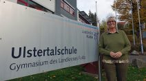 Stolz berichtet Schulleiterin Annette Abrecht über das breitgefächerte Angebot an ihrer Schule. Foto: S. Krauß