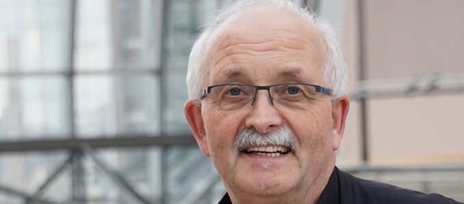 Udo Bullmann, Fraktionsvorsitzender der Sozialdemokratinnen und Sozialdemokraten im Europäischen Parlament und Spitzenkandidat der SPD für die Europawahl