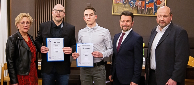 Freisprechung von 27 Junggesellen der Metall-Innung Fulda-Hünfeld