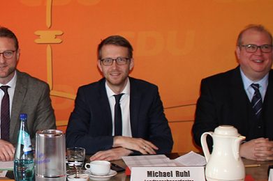 Dr. Jens Mischak, Michael Ruhl und Stephan Paule.