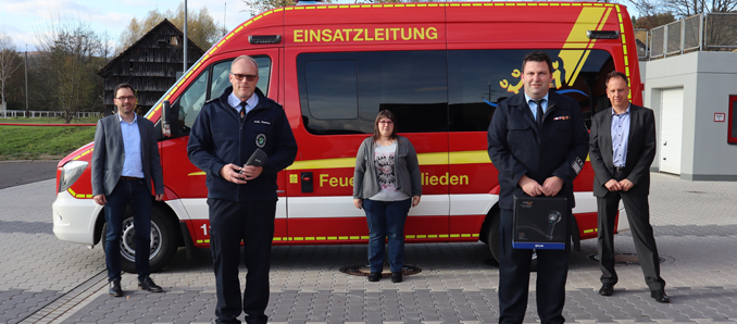Übergabe Wärmebildkamera