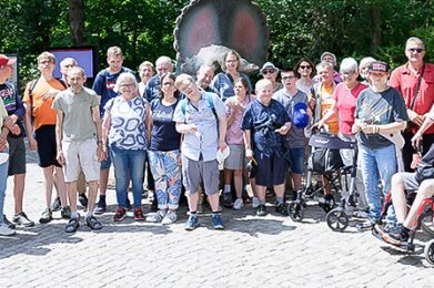 Ausflug der Eichenzeller DRK-Gruppe „Menschen mit Behinderungen“ nach Leipzig in den Zoologischen Garten. Foto: Christoph Schmitt