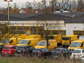 Einbruch in Post Logistikzentrum in Großenlüder