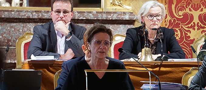 Silvia Brünnel, Fraktionsvorsitzende Bündnis 90/DIE GRÜNEN.