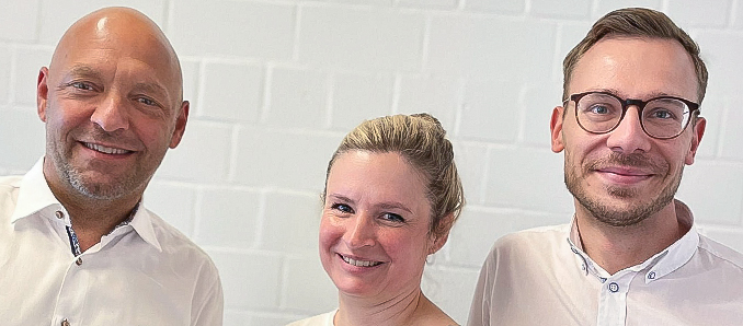 Sie ziehen Bilanz und blicken aus Sicht der Gesundheitsbranche auf das neue Jahr (von links): Davud Faghih-Zadeh, Zuzana Zimmermann und Ingo Roth. Foto: Hausärzte MKK