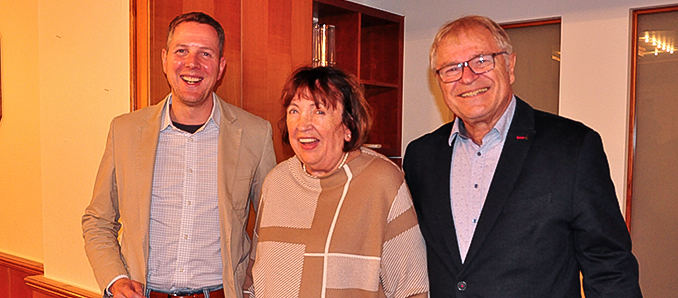 Christoph Degen, Renata Schirmer, Helmut Krass. (v.l.) Foto: privat