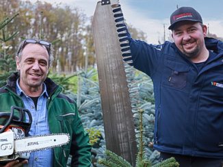 25 Jahre Weihnachtsbaumverkauf am Distelrasen