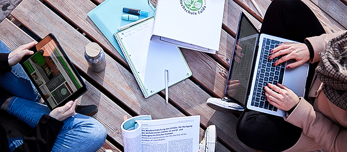 Die Vortragsreihe „Wege ins Studium“ der Zentralen Studienberatung der Hochschule Fulda findet vom 30. Januar bis 3. Februar täglich ab 15 Uhr online statt. Sie soll Interessierte über Studienoptionen informieren und die Orientierung erleichtern. Foto: Hochschule Fulda