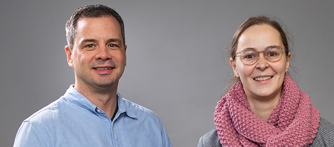 Carolin Willert und Christian Zentgraf haben den Zensus im Landkreis Fulda gemanagt. Foto: Lisa Laibach