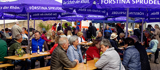 Viele Interessierte besuchten das Inklusionsfest in Eichenzell. Foto: Christoph Schmitt