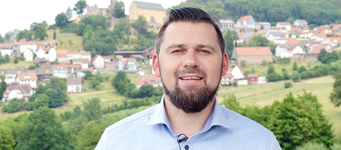 Sinntals Bürgermeister Thomas Henfling