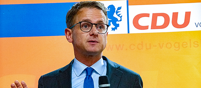 Generalsekretär der CDU Deutschlands, Dr. Carsten Linnemann. Foto: Crönlein