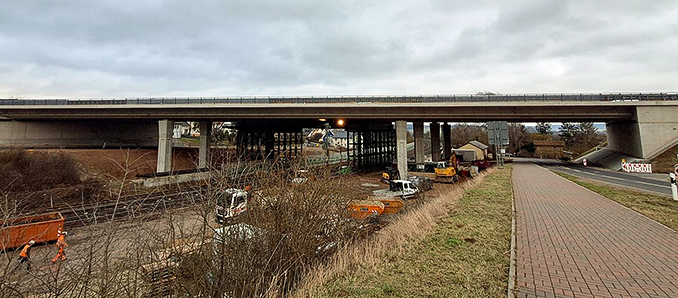 Brücke bei Götzenhof. Hessen Mobil/Autobahn GmbH.