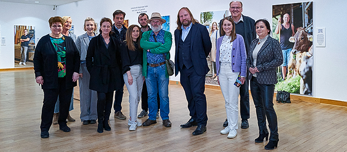 Bundestagsabgeordneter Dr. Anton Hofreiter (Grüne) besuchte auf Einladung der Grünen des Fuldaer Kreisverbandes die Ausstellung "Fulda, Europa und Ich" im Vonderau Museum Fulda.