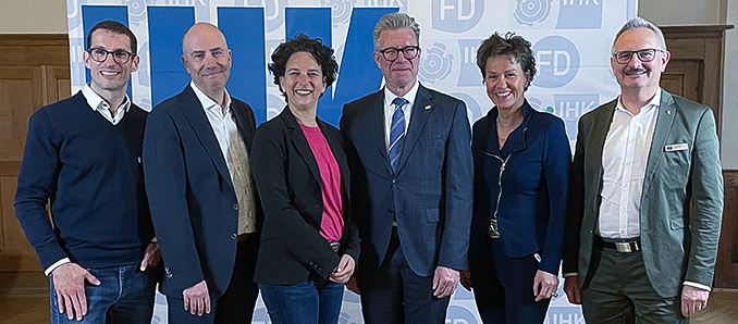 Gebhardt ist alter und neuer Präsident der IHK Fulda