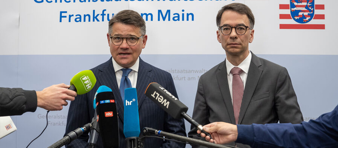 Ministerpräsident Boris Rhein und Hessens Justizminister Christian Heinz. Foto: Hessische Staatskanzlei