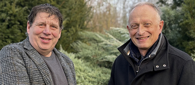 Joachim Nophut (links) und Thomas Budde. Foto: Grüne