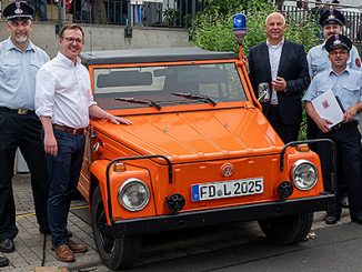 Feuerwehr Petersberg-Steinau erhält Ehrenplakette des Landes Hessen