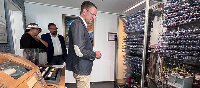 Besuch im Konrad-Zuse-Museum