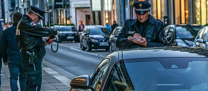 Polizeikontrolle