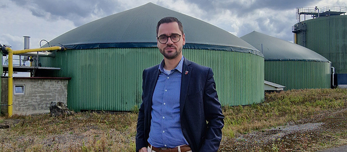 Bürgermeister, Florian Fritzsch. Foto: privat